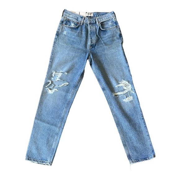 Nwt Agolde Fen Relaxed High Taper - Picture 3 of 6